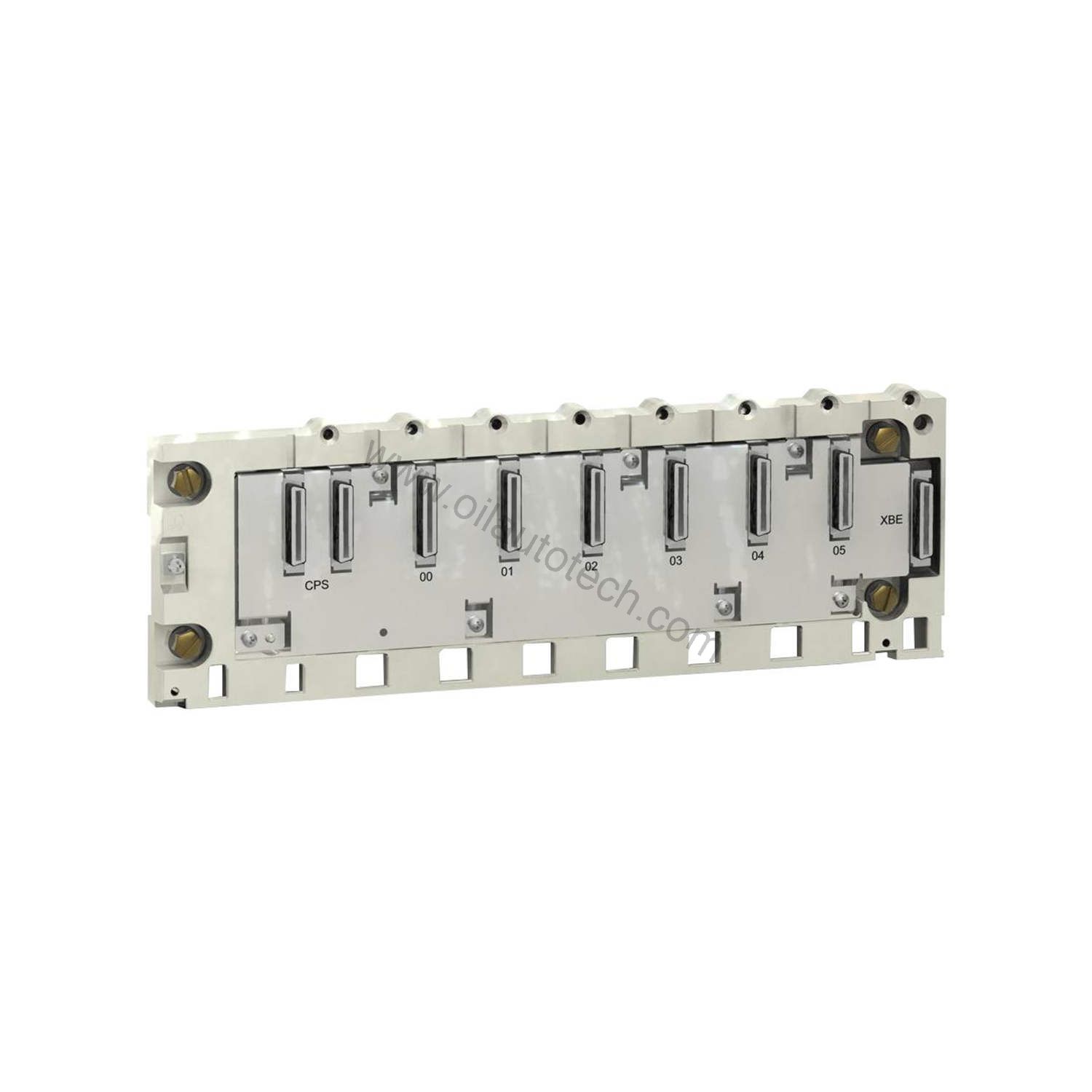 Figure 1: Front view of the Schneider BMXXBC015K industrial automation component showing its physical design and enclosure.
